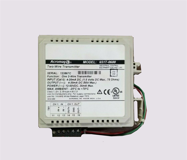 Acromag 651T-0600 signal conditioning module
