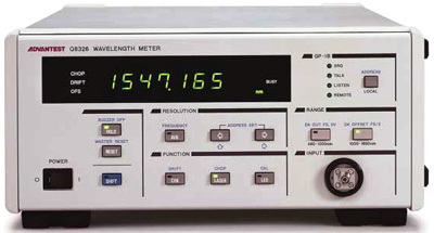 Advantest Q8326 wavelength meter