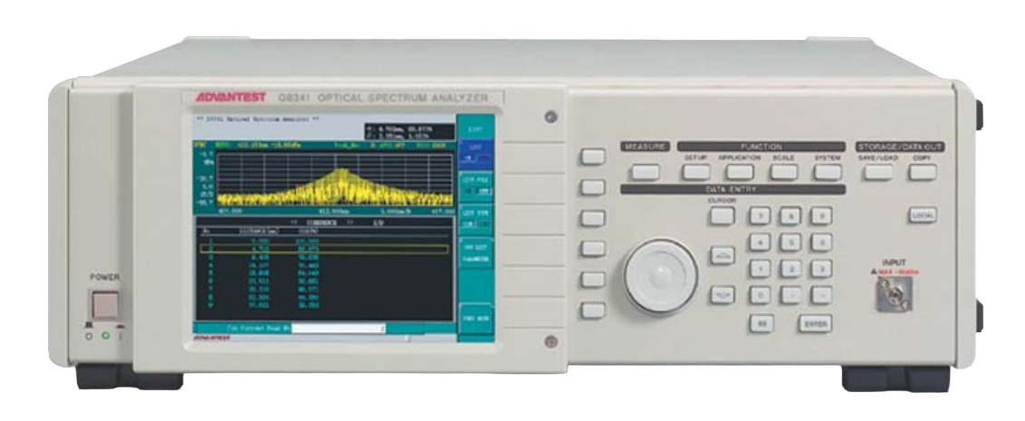 Advantest Q8341 optical spectrum analyzer