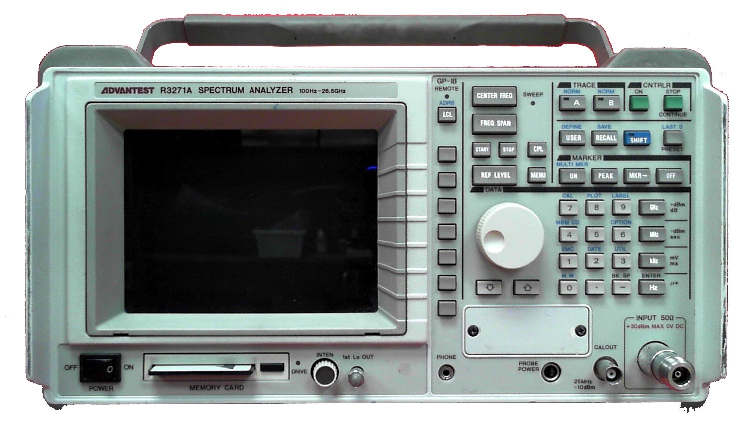 Advantest R3271A spectrum analyzer