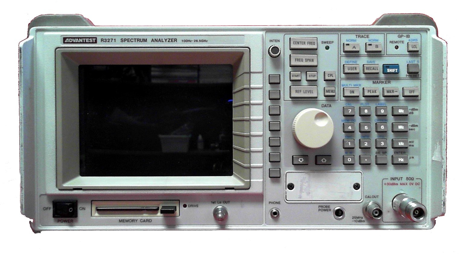 Advantest R3371A spectrum analyzer