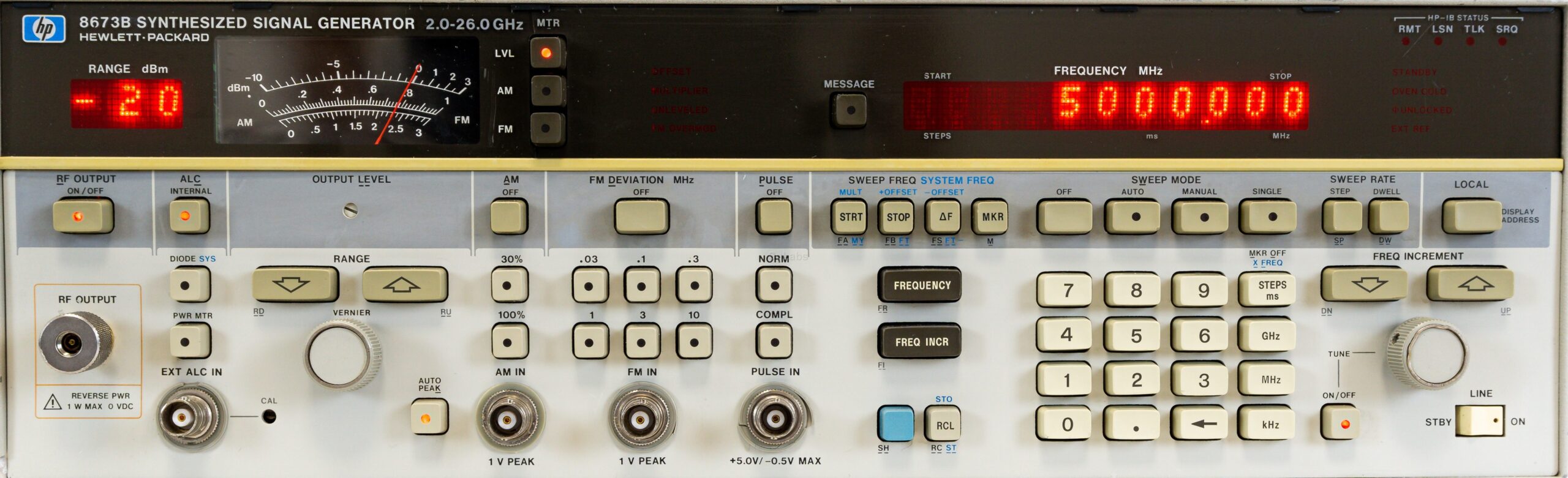 Agilent / Keysight 8671B signal generator