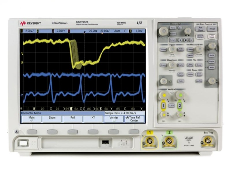 Agilent / Keysight DSO7012B digital oscilloscope