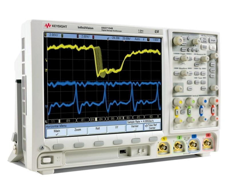 Agilent / Keysight DSO7104B digital oscilloscope