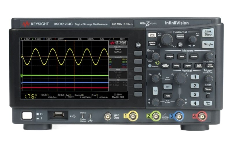 Agilent / Keysight DSOX1204G digital oscilloscope