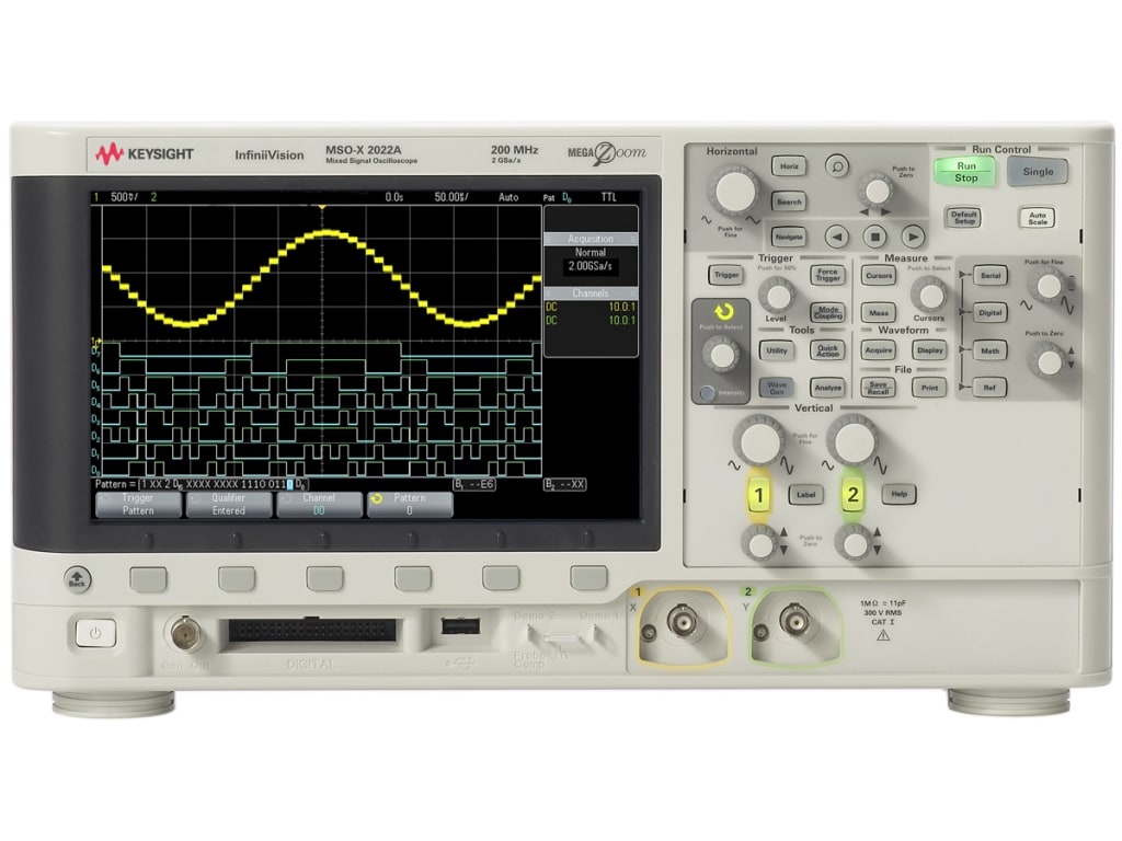Agilent / Keysight DSOX2002A digital oscilloscope