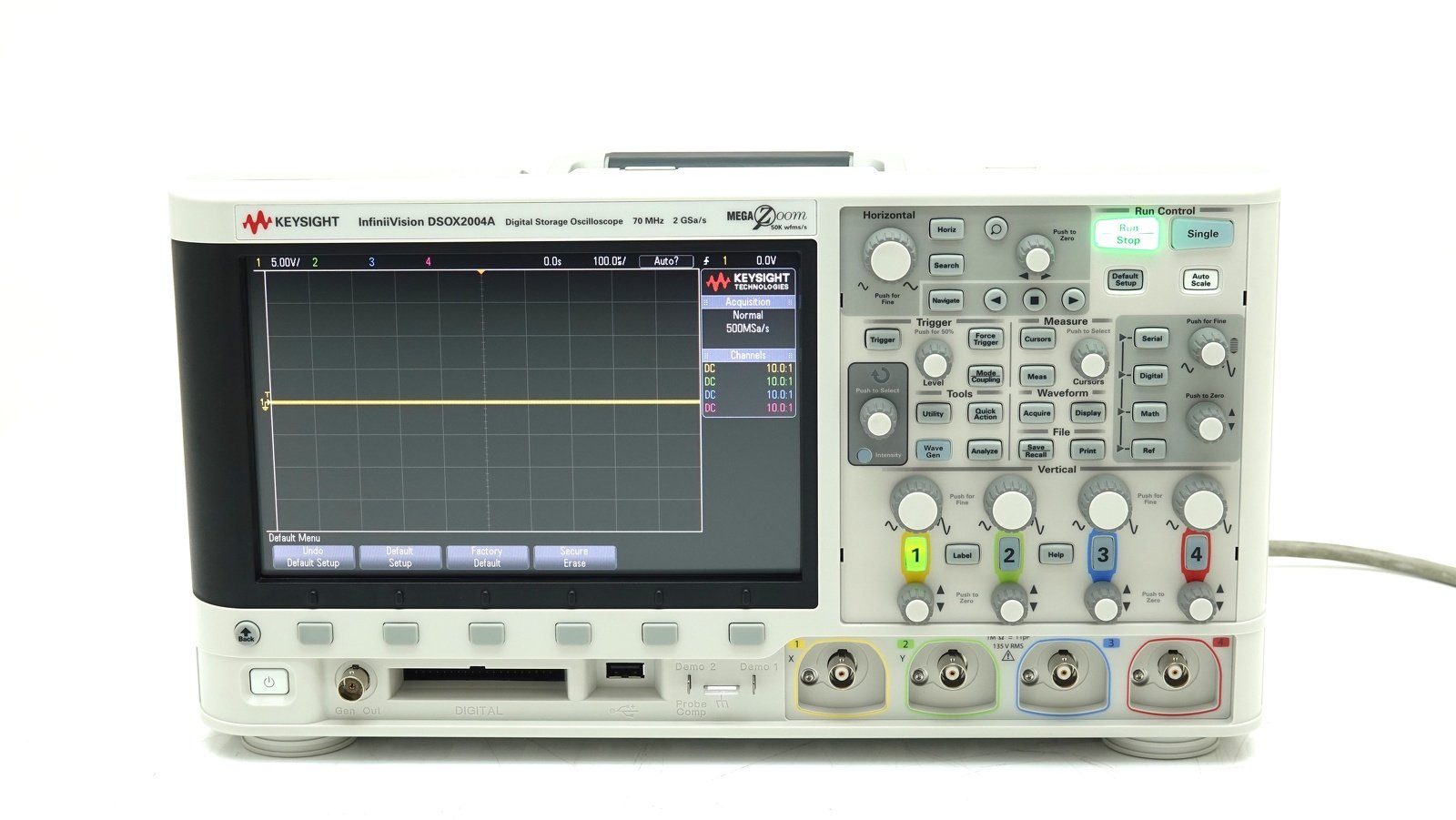 Agilent / Keysight DSOX2004A digital oscilloscope