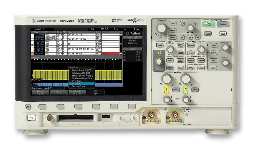 Agilent / Keysight DSOX3012A digital oscilloscope