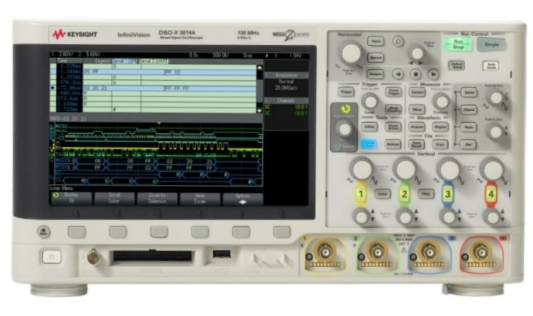 Agilent / Keysight DSOX3014A digital oscilloscope