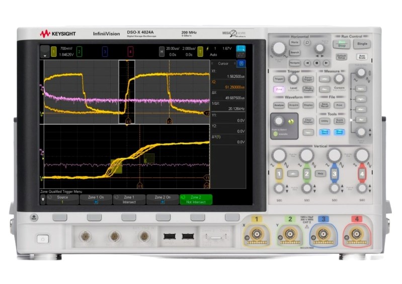 Agilent / Keysight DSOX4024A digital oscilloscope