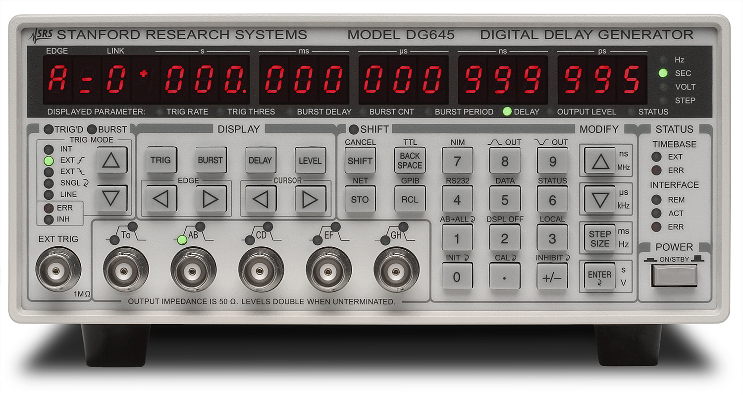 Stanford Research Systems DG645 signal generator