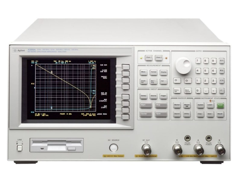 Agilent 4395A network analyzer