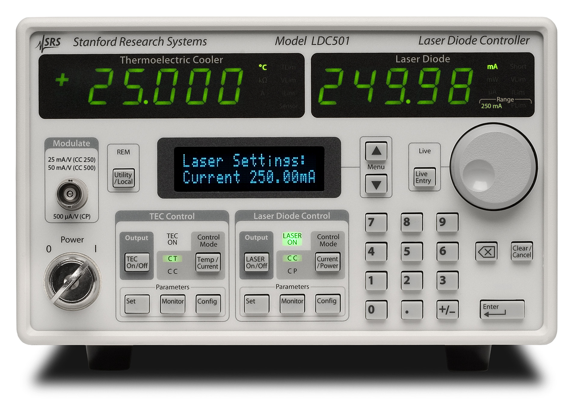 Stanford Research LDC500 motion controller