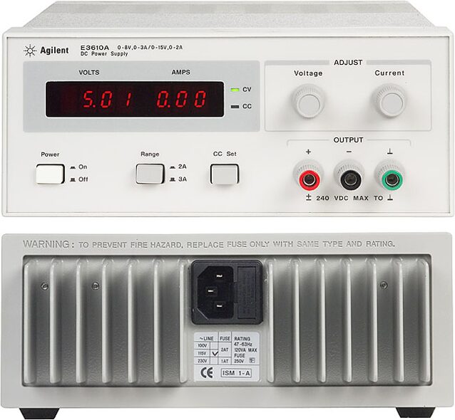 Agilent / Keysight E3612A DC power supply