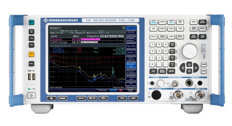 Rohde &amp; Schwarz ESR3 EMI/EMC test receiver
