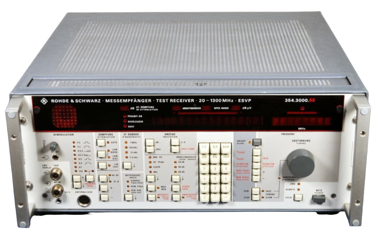 Rohde &amp; Schwarz ESVP EMI/EMC test receiver