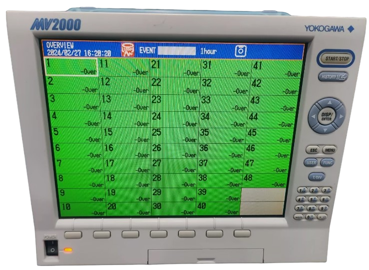 Yokogawa MV2008 data logger