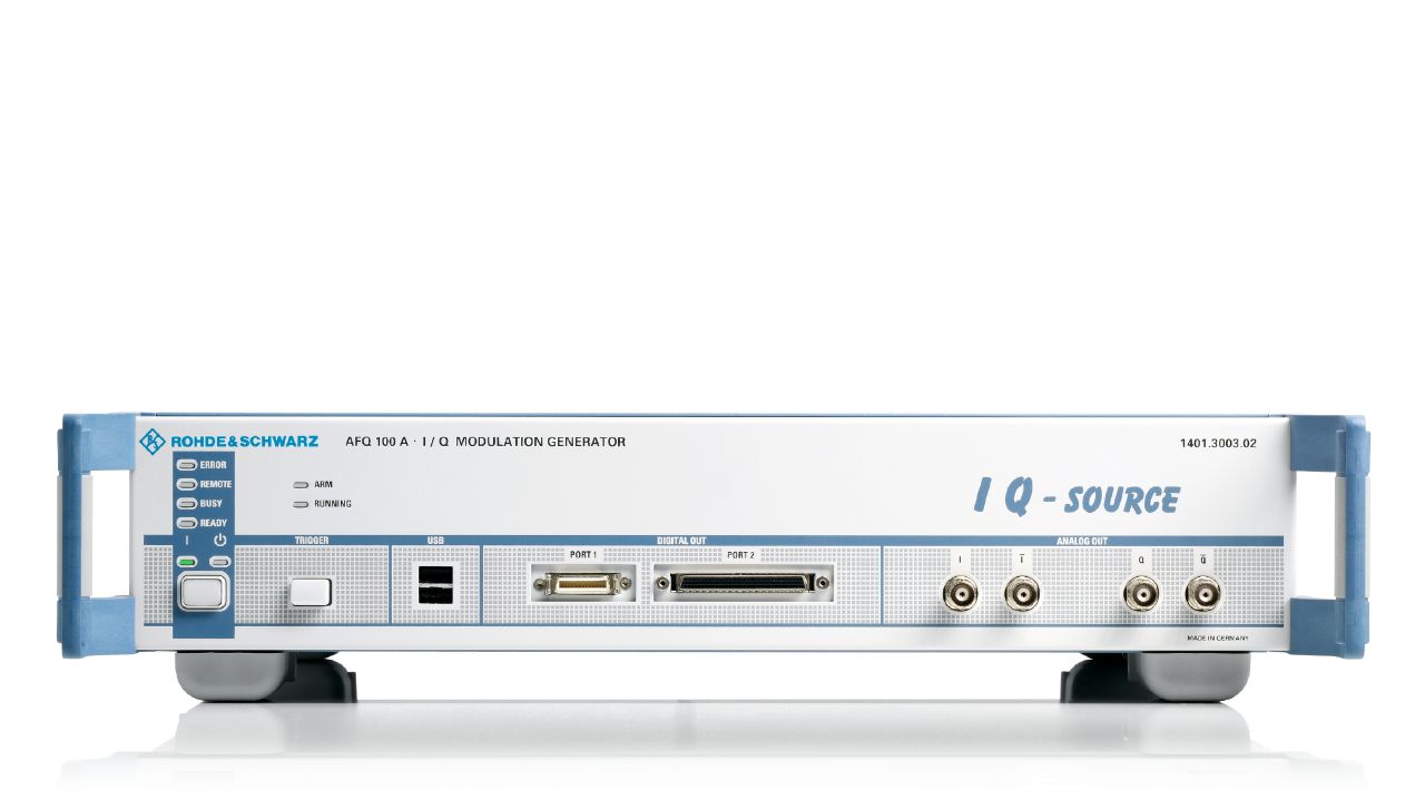 Rohde &amp; Schwarz AFQ100A arbitrary waveform generator