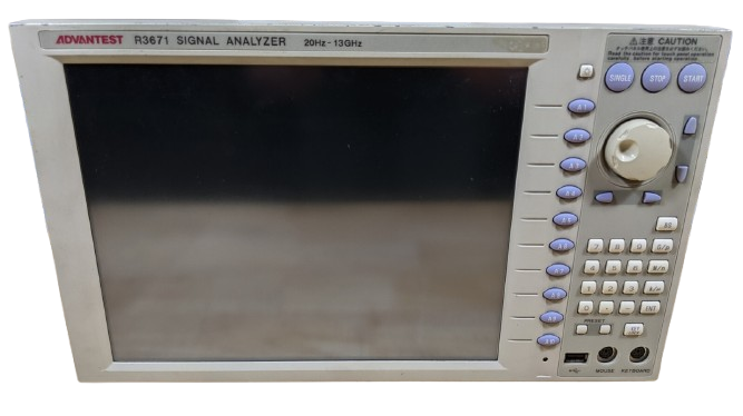 Advantest R3671 spectrum analyzer