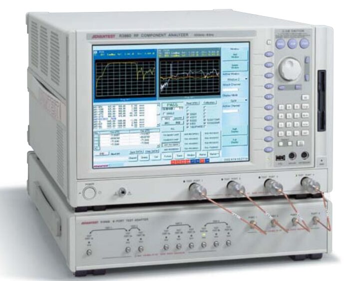 Advantest R3968 vector network analyzer