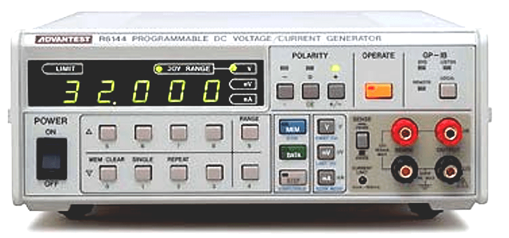 Advantest R6144 calibration equipment