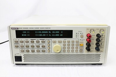 Advantest R6246 data acquisition