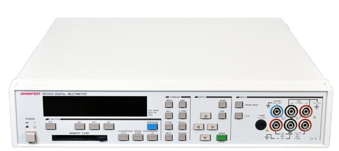 Advantest R6581T digital multimeter