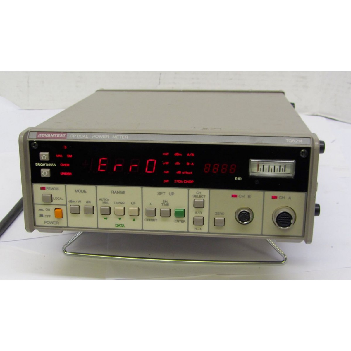 Advantest TQ8214 optical power meter