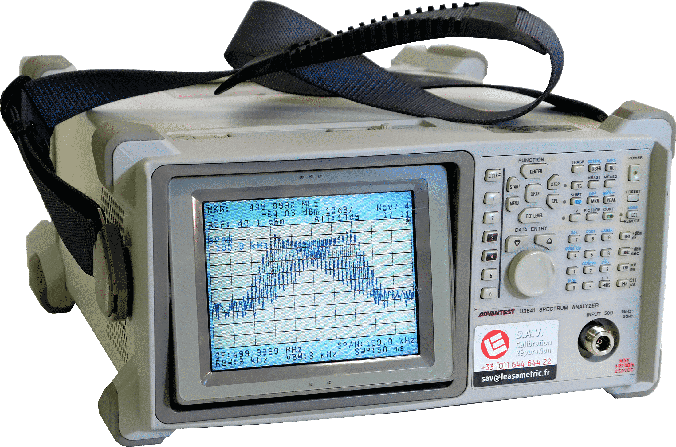 Advantest U3641 spectrum analyzer