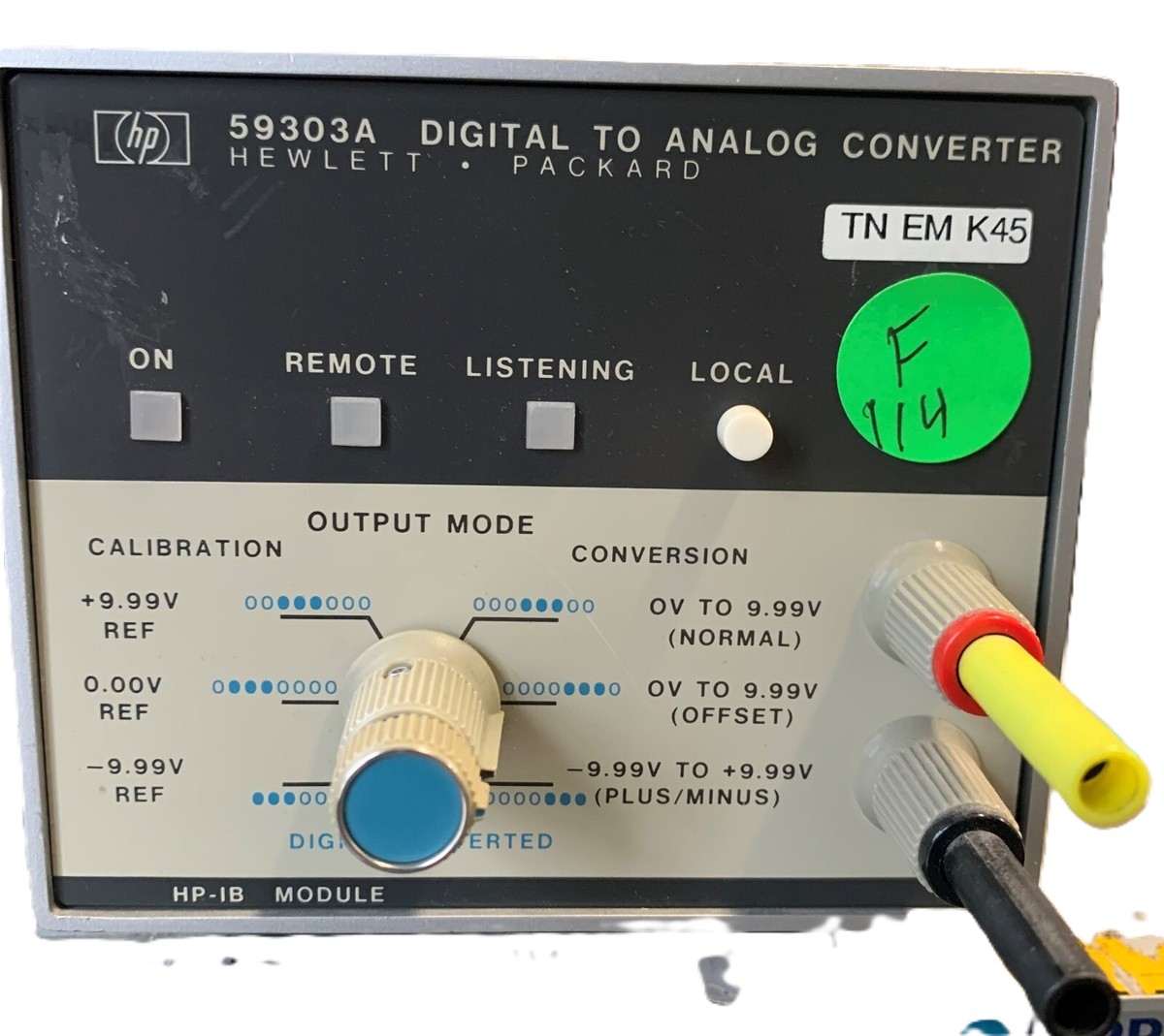 Agilent 59303A data acquisition