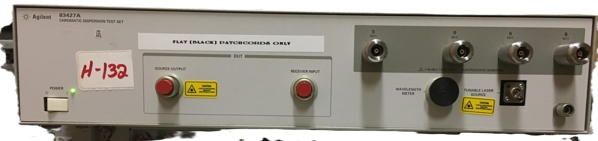 Agilent 83427A / 86037-80004 fiber characterization system