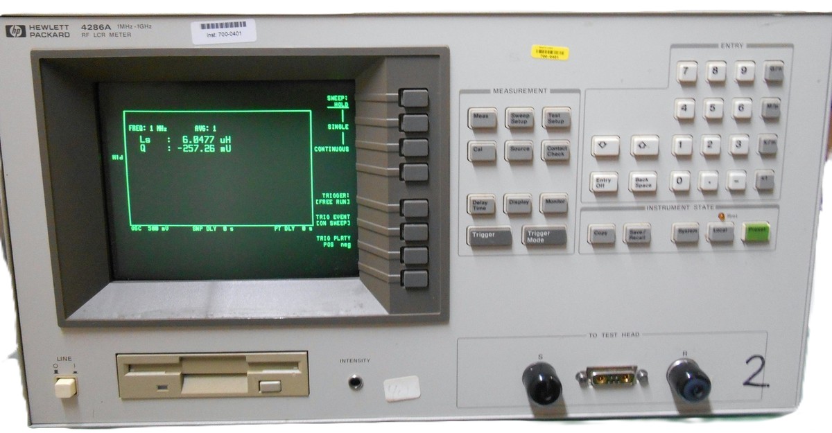 Agilent / HP 4286A network analyzer