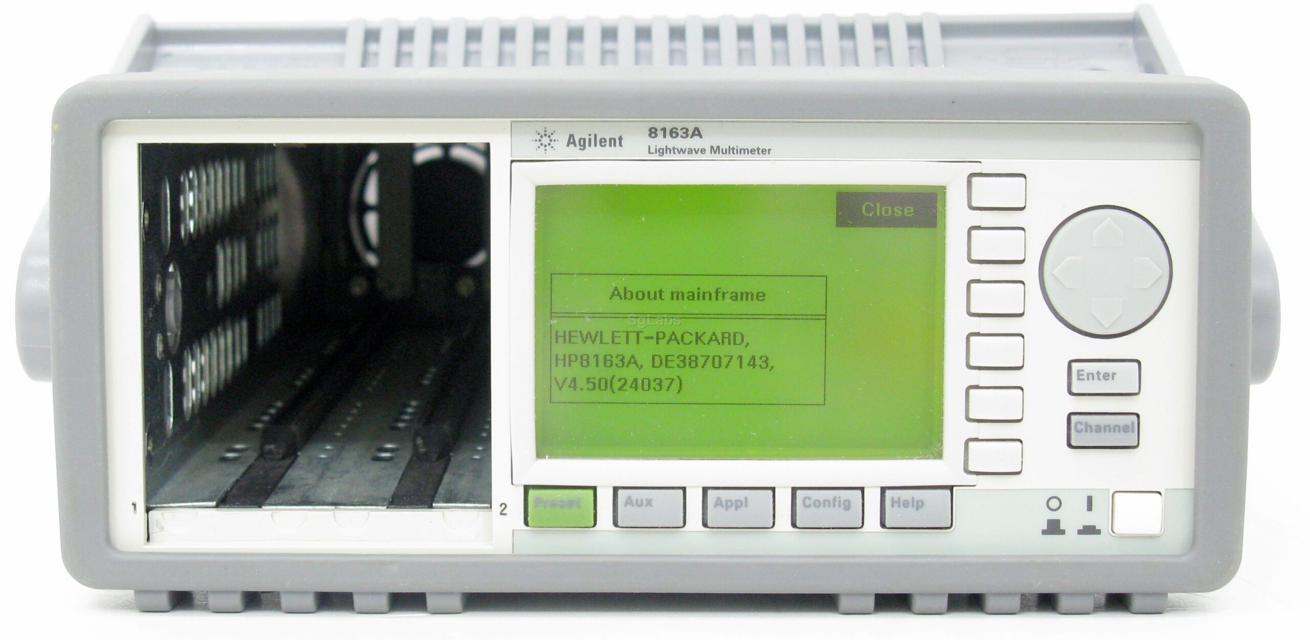 Agilent / HP 8163A / 81633A optical power meter