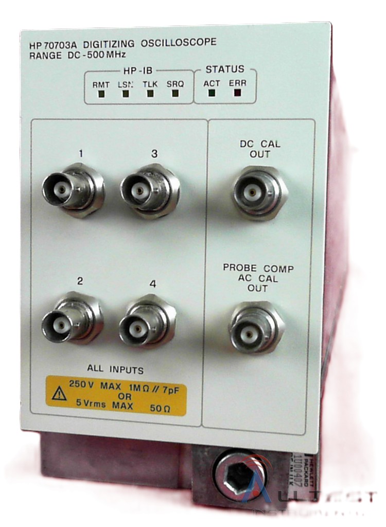 HP 70703A signal conditioning module
