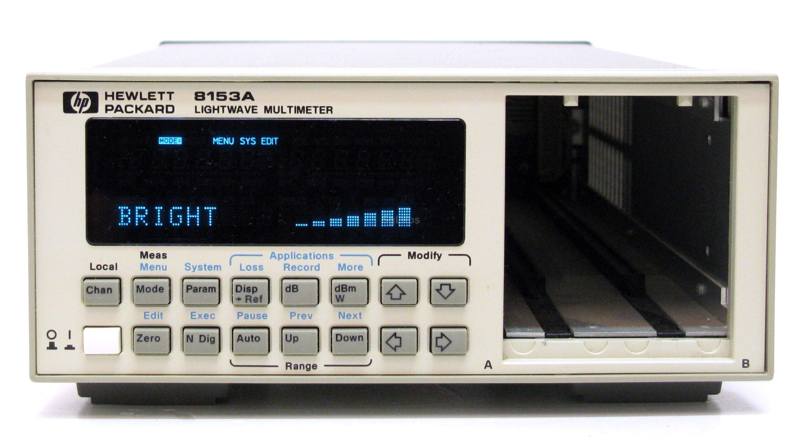 Agilent / Keysight 8153A optical power meter