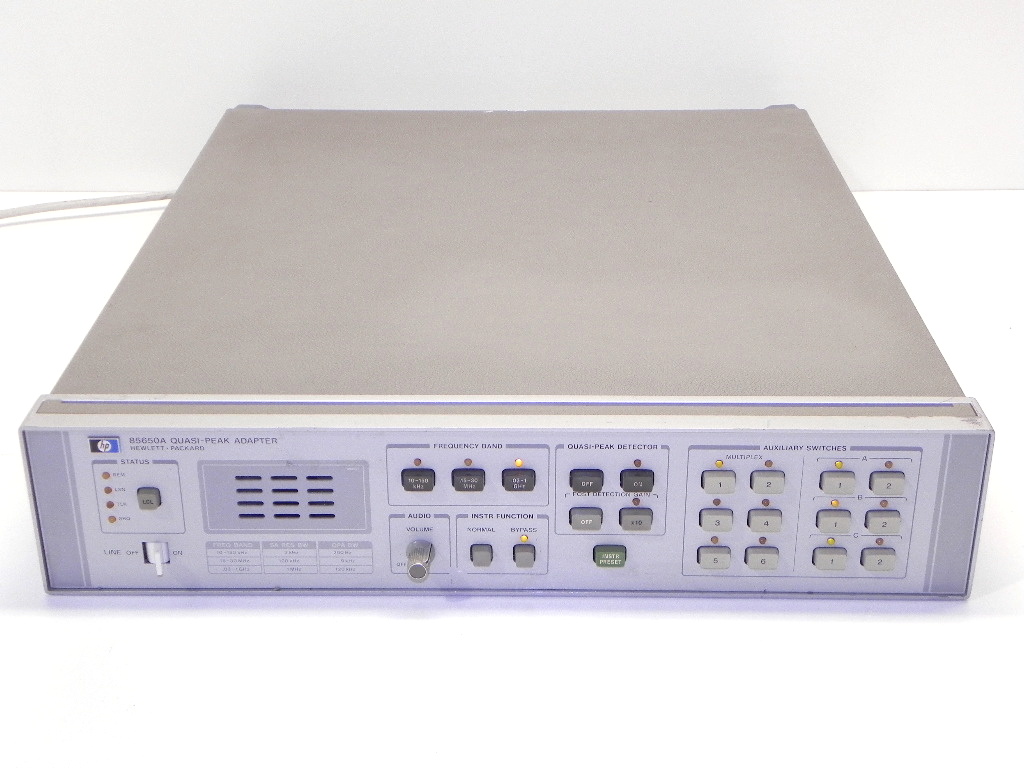 Agilent / Keysight 85650A EMI/EMC test receiver