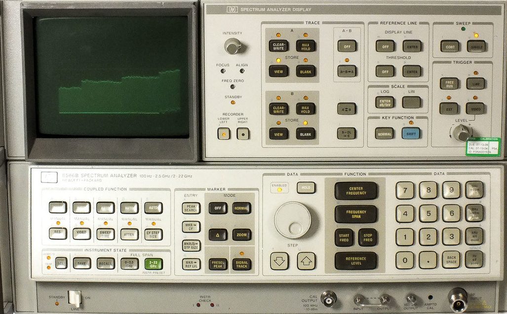 HP 85660B spectrum analyzer