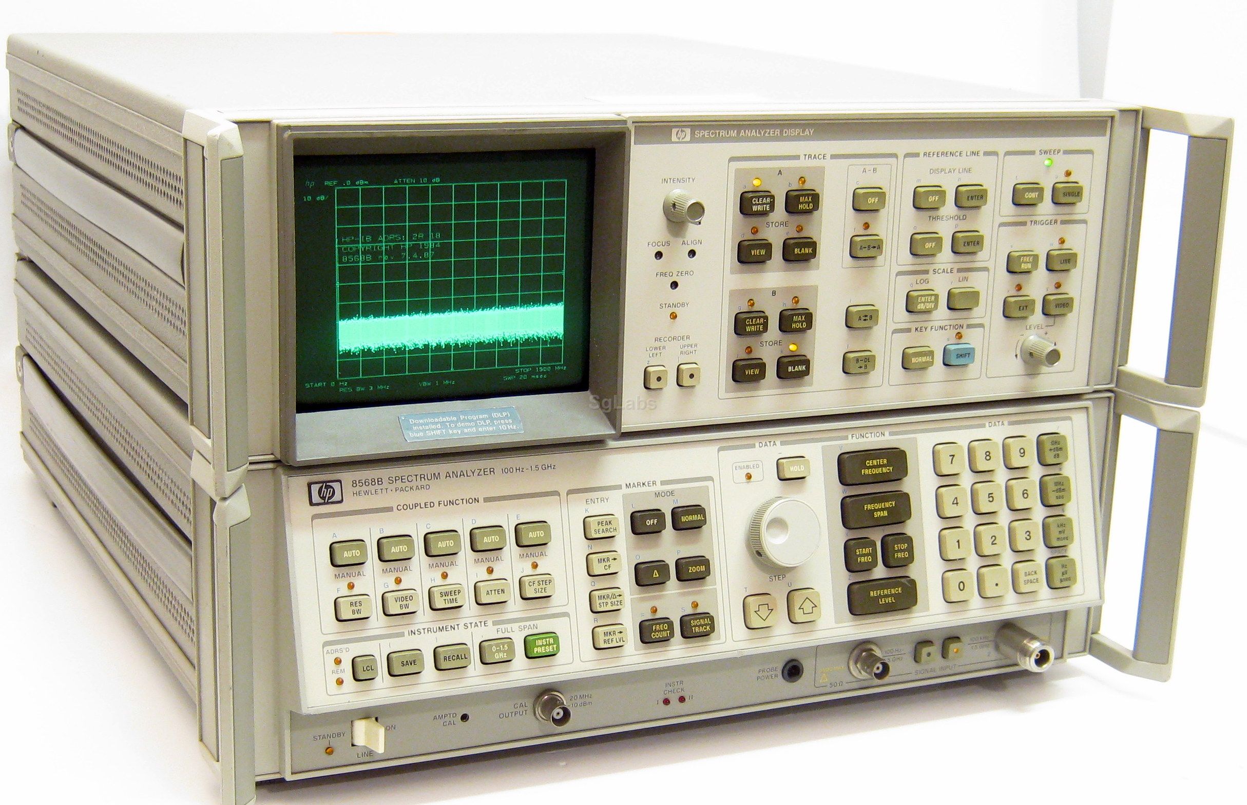 HP 8568A spectrum analyzer