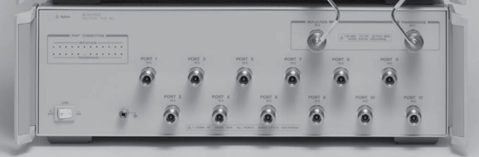 Agilent / Keysight 87075C network analyzer