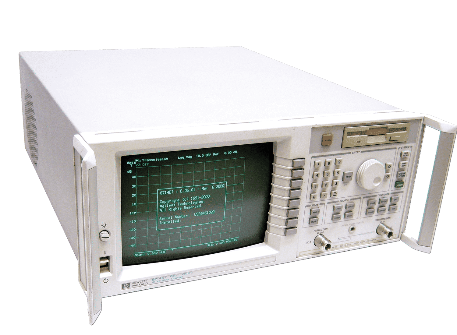 Keysight 8714ET vector network analyzer