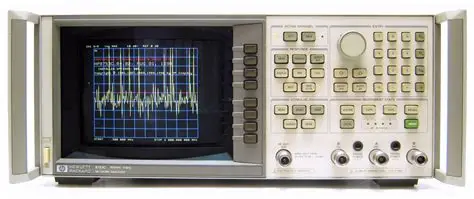 HP 8753C vector network analyzer