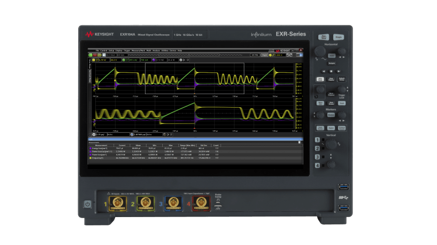 Agilent / Keysight EXR104A digital oscilloscope