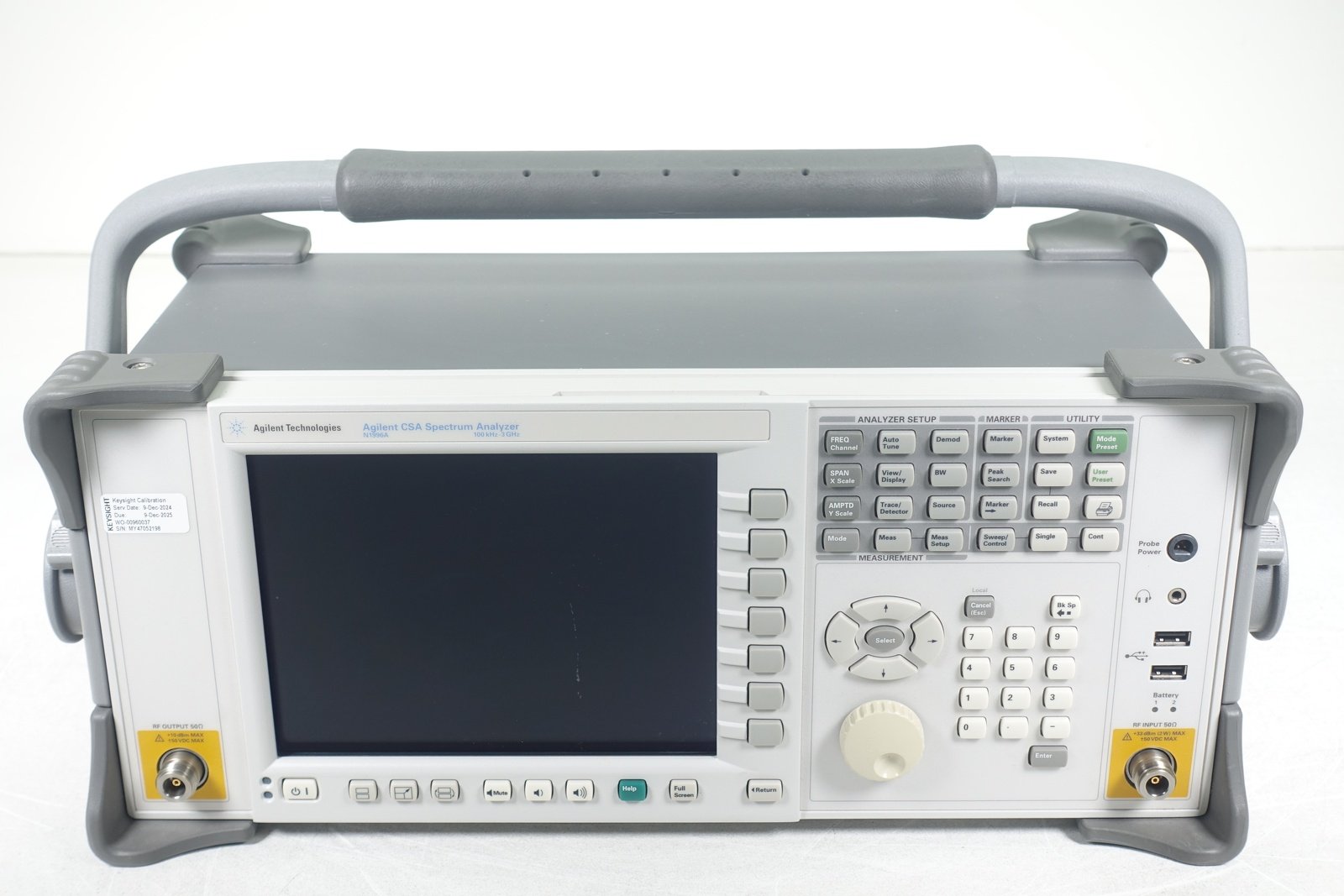 Agilent N1996A spectrum analyzer