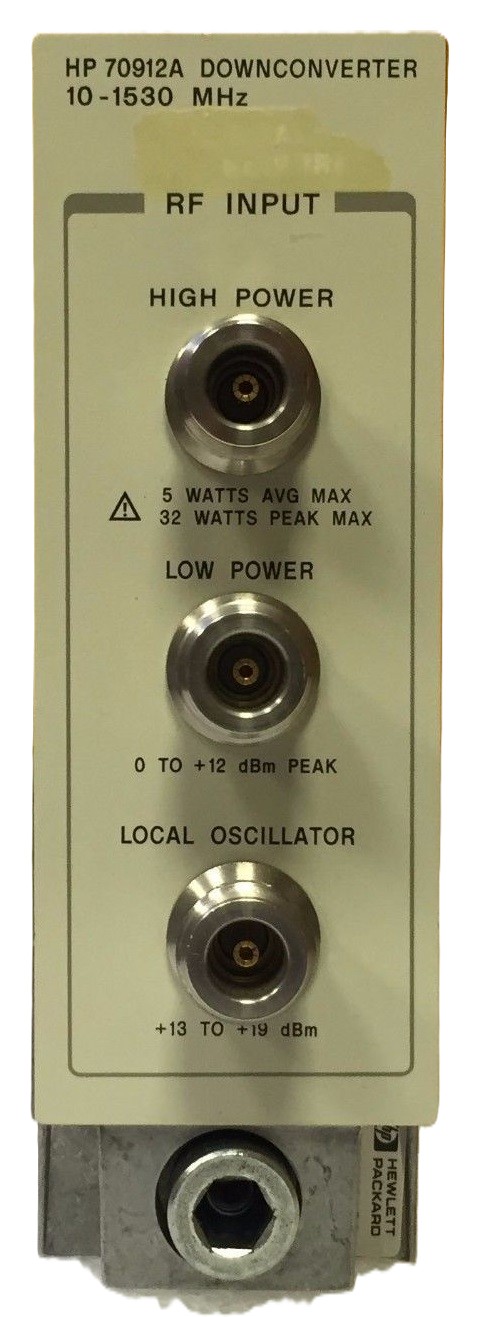 Agilent / Keysight 70912B instrument chassis