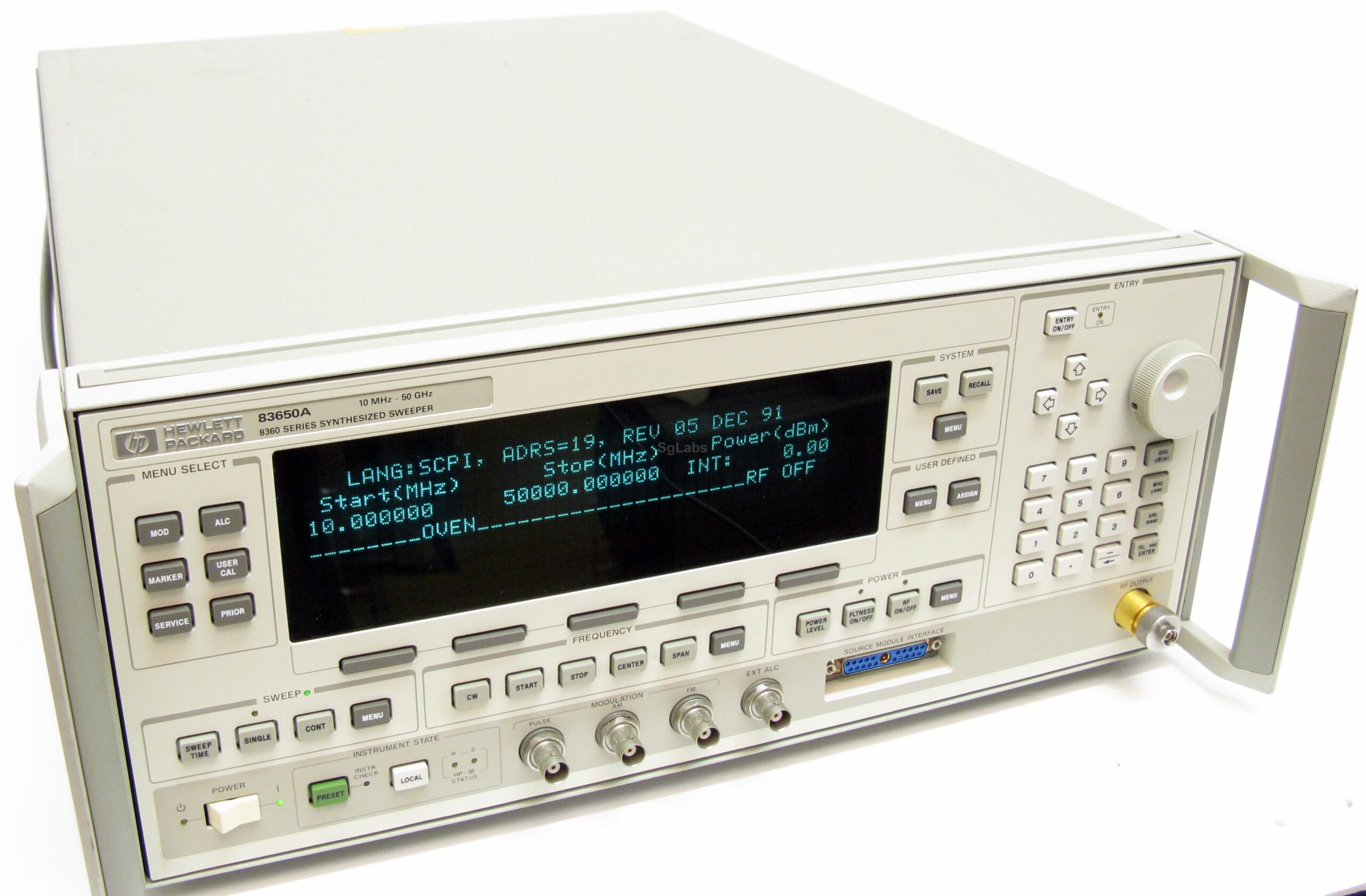 Agilent / Keysight 8360 legacy test equipment