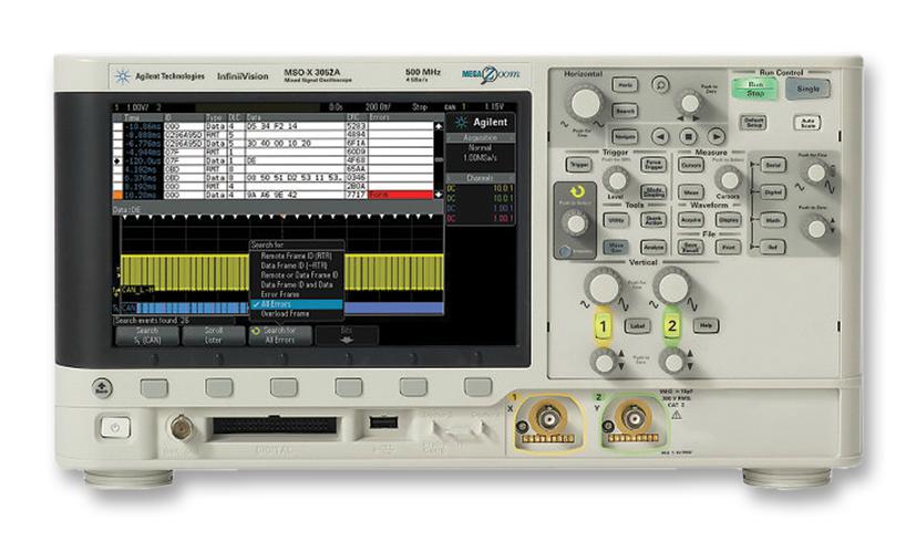 Agilent / Keysight MSOX3052T mixed signal oscilloscope