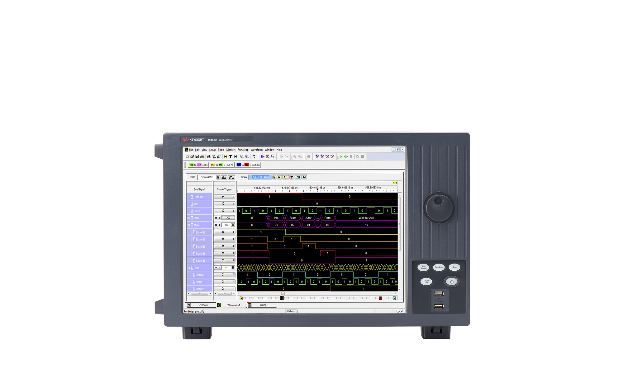 Agilent / Keysight 16863A logic analyzer