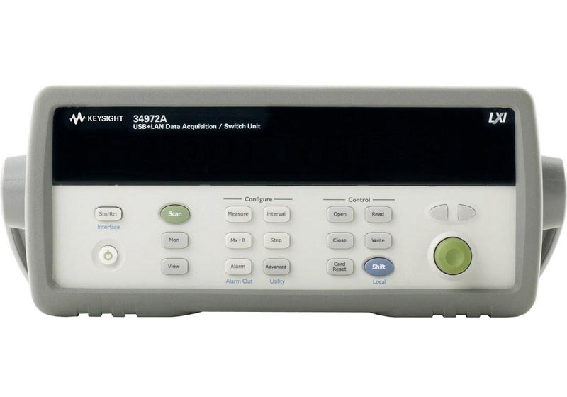 Agilent / Keysight 34972A data acquisition