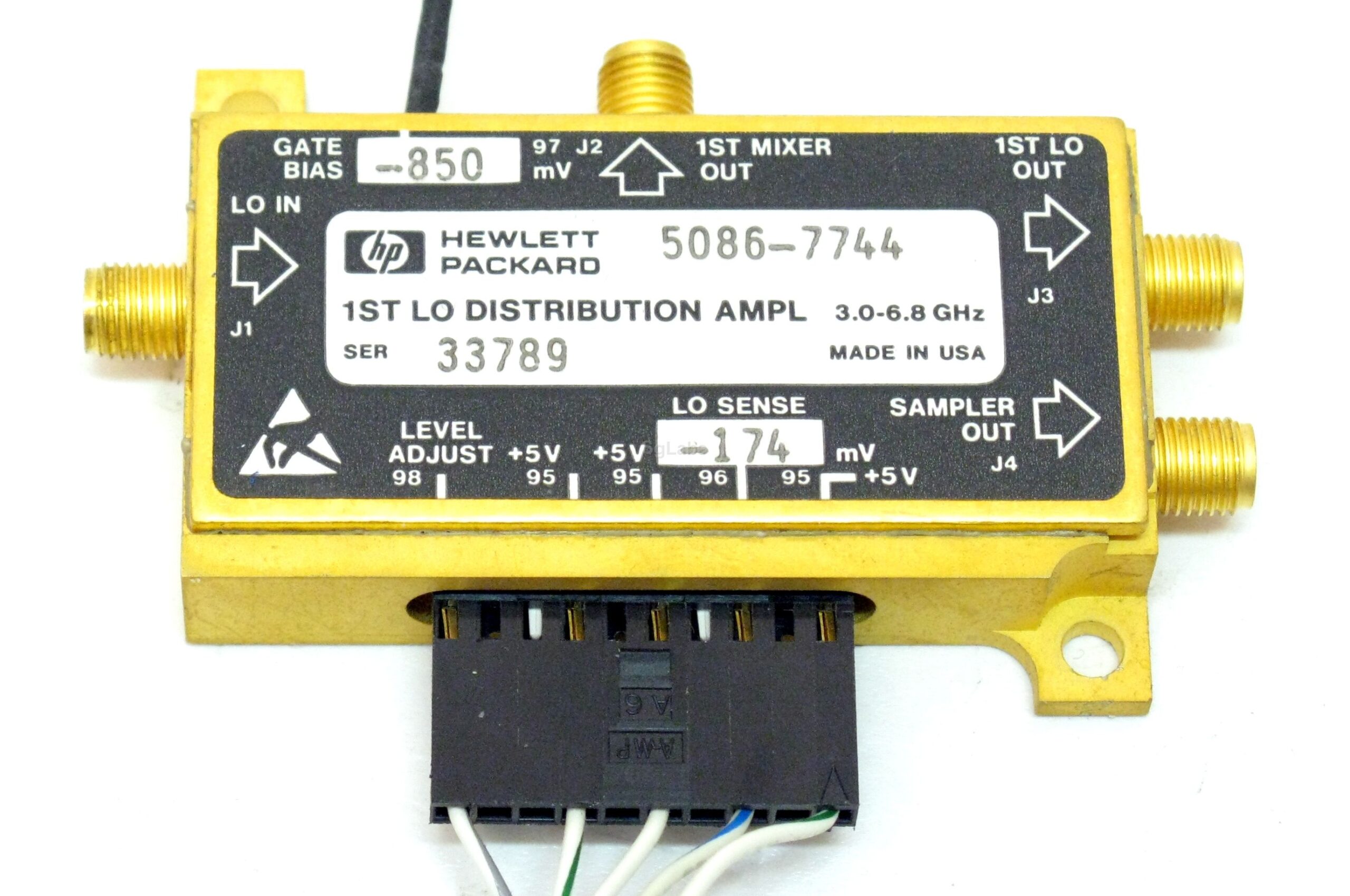 Agilent / Keysight 5086-7744 RF amplifier