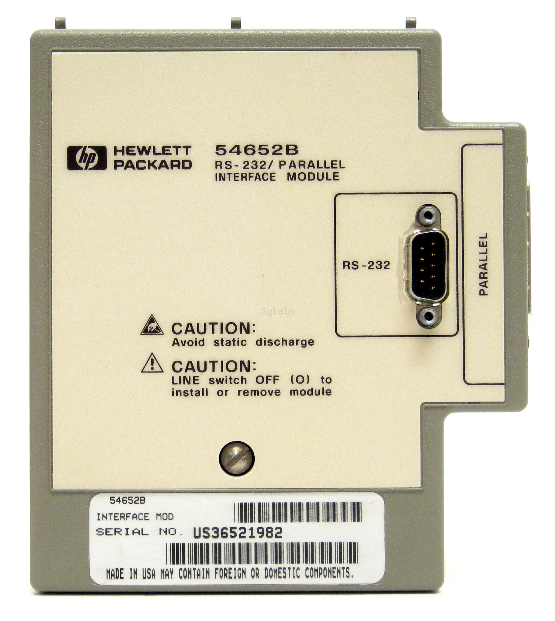 Agilent / Keysight 54652B legacy test equipment
